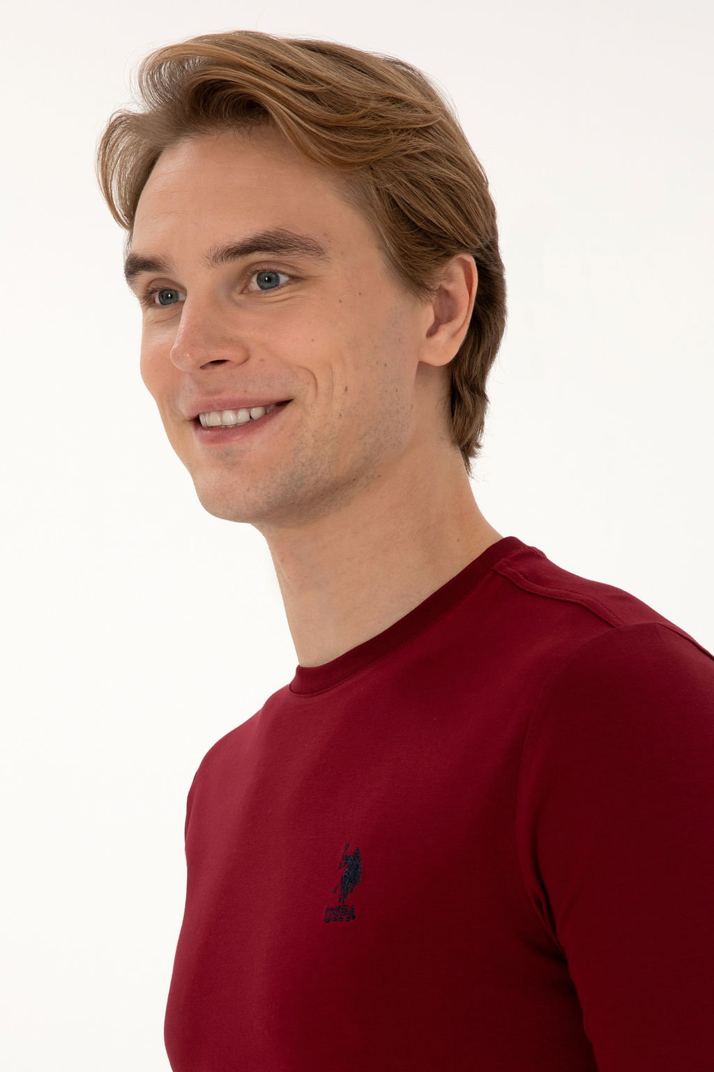 Erkek Bordo Basic Sweatshirt Sepette S_rpriz _ndirim - U.s. polo assn фото 9