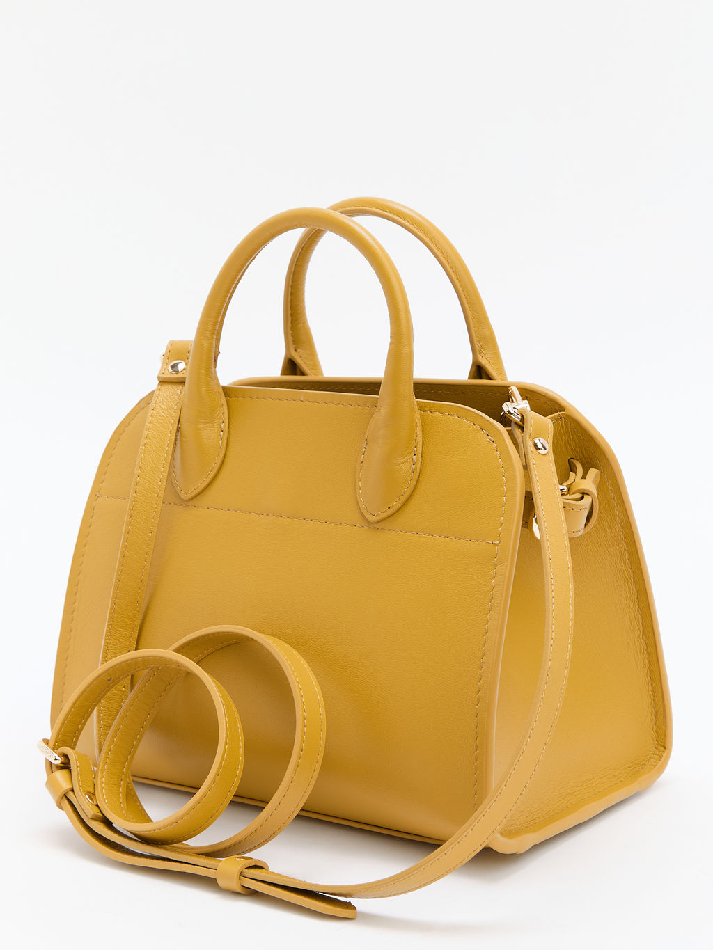 Женский тоут CALZETTI ASHLEY MINI Артикул 4527345, горчичный