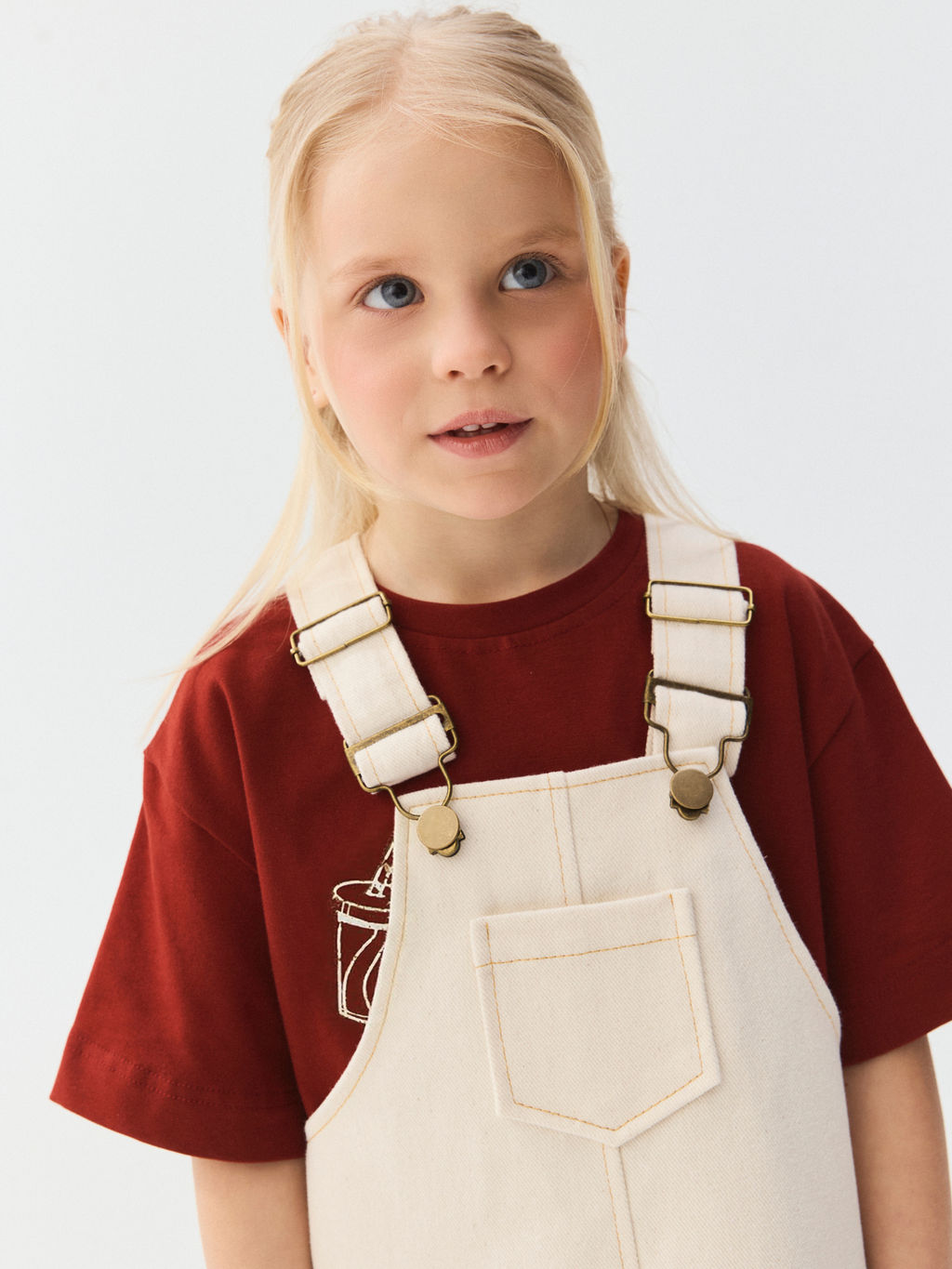 Сарафан из габардина "Лён"