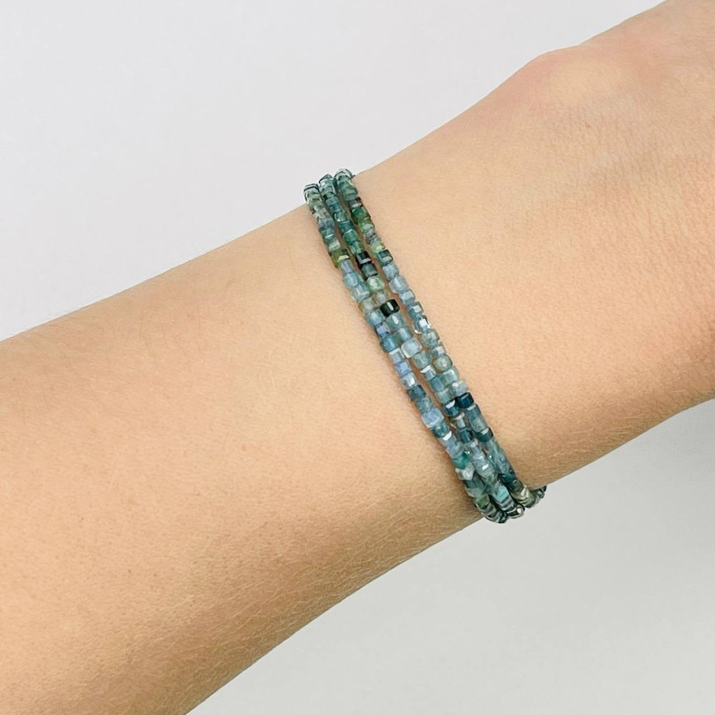 Бусины для украшений из голубого Турмалина