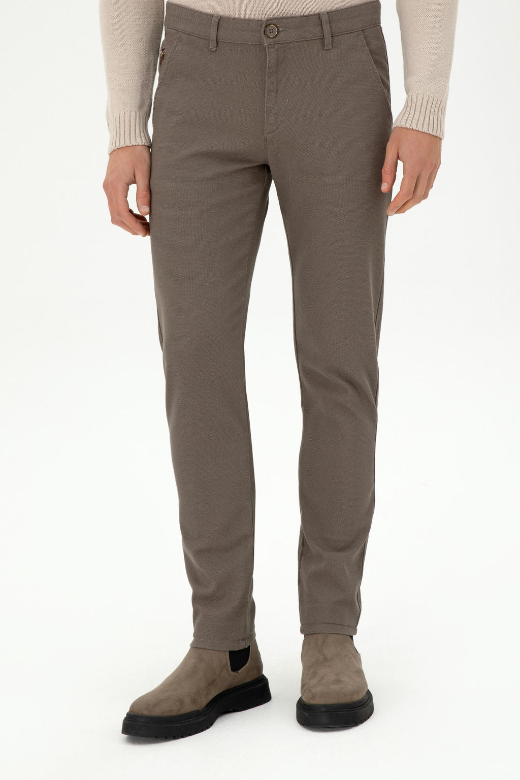 Мужские брюки чинос из норковой парусины - U.s. polo assn фото 2
