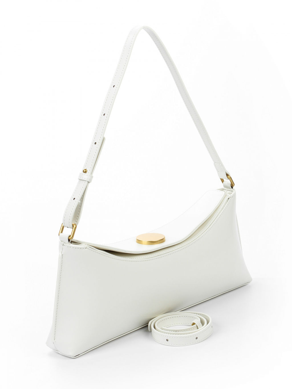 LACCOMA сумка АЛ3085-белый натуральная кожа хлопок фото 4