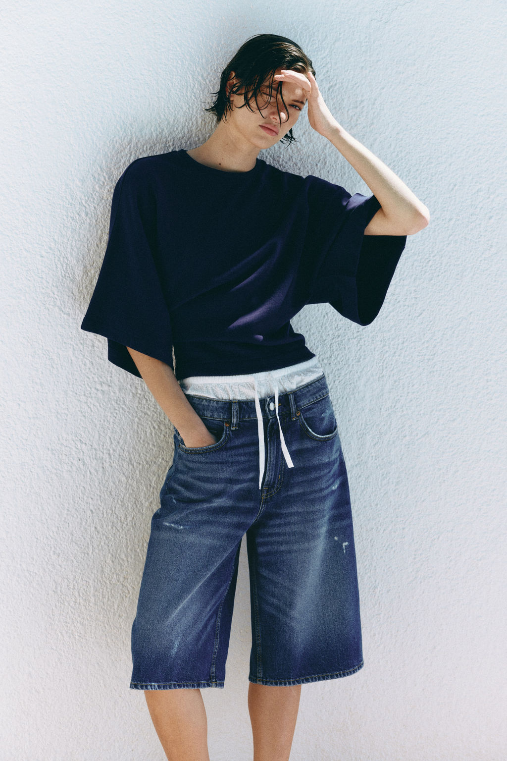 Bermudas en denim - H&m фото 5