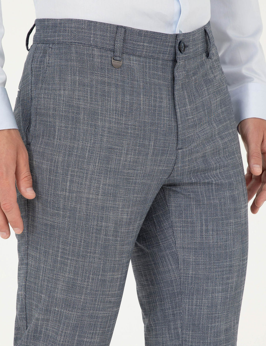 Koyu Mavi Ex. Slim Fit Kuma_ Pantolon - Pierre cardin фото 5