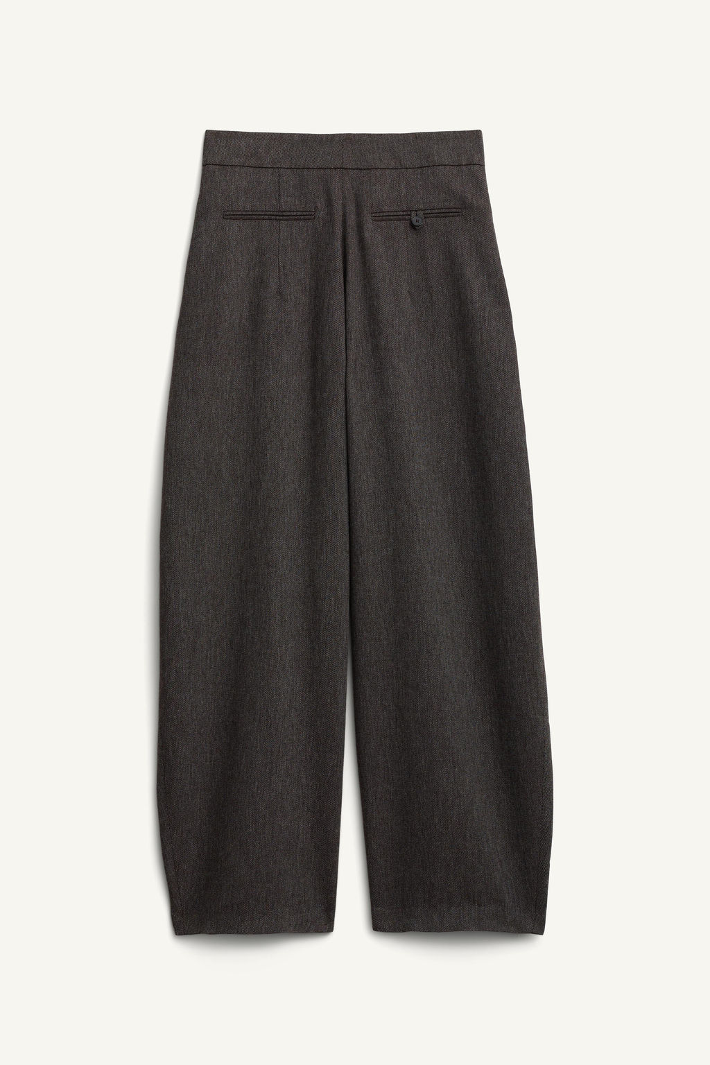 LIMITED EDITION VOLUME TROUSERS WITH PLEATS AND WOOL - Zara фото 7