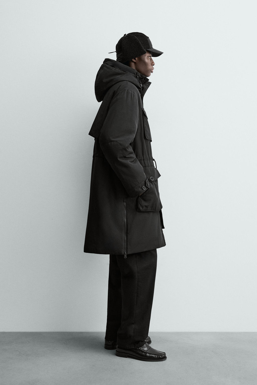 WATER-REPELLENT PADDED TECHNICAL PARKA