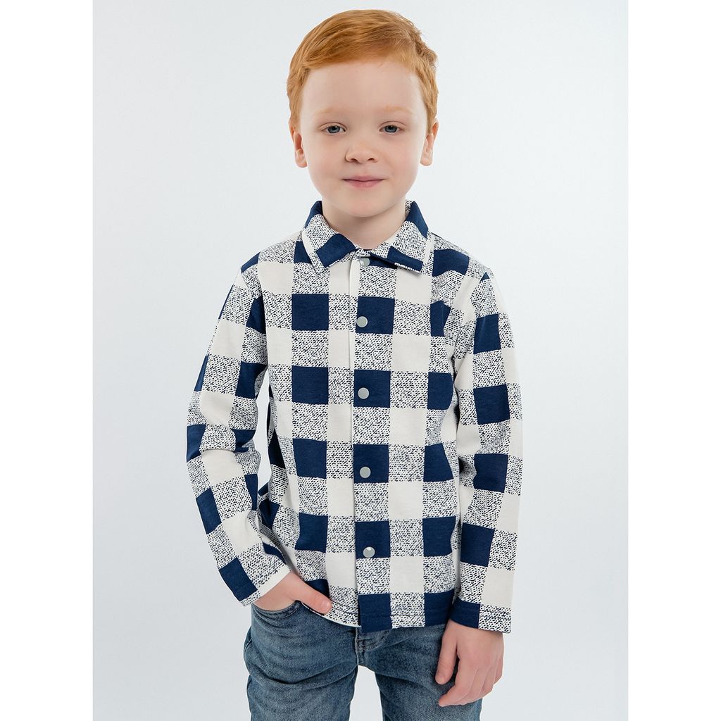 Рубашка футер 2х нитка начёс 0497310302 - Youlala фото 5