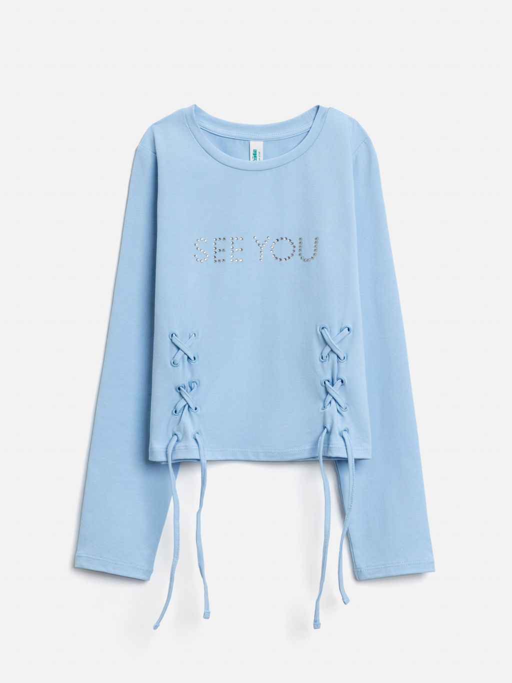 ACOOLA / Джемпер детский для девочек Klarnet голубой  фото 3