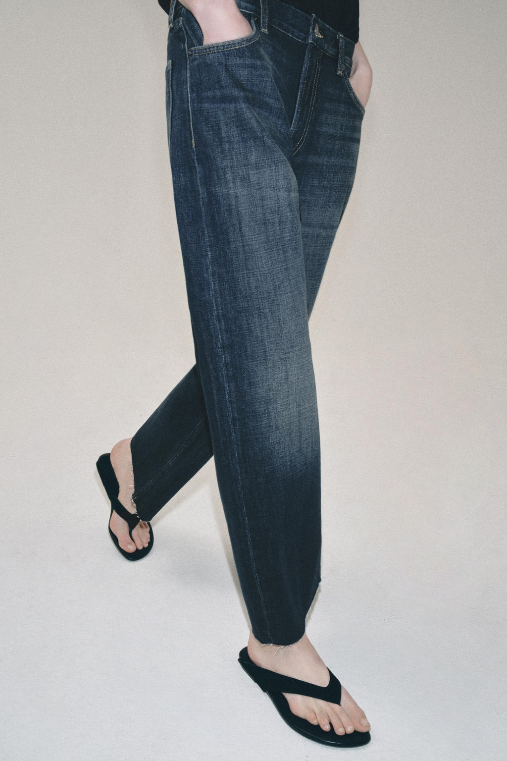 JEANS ZW COLLECTION LOOSE TIRO BAJO / Azul - Zara фото 5