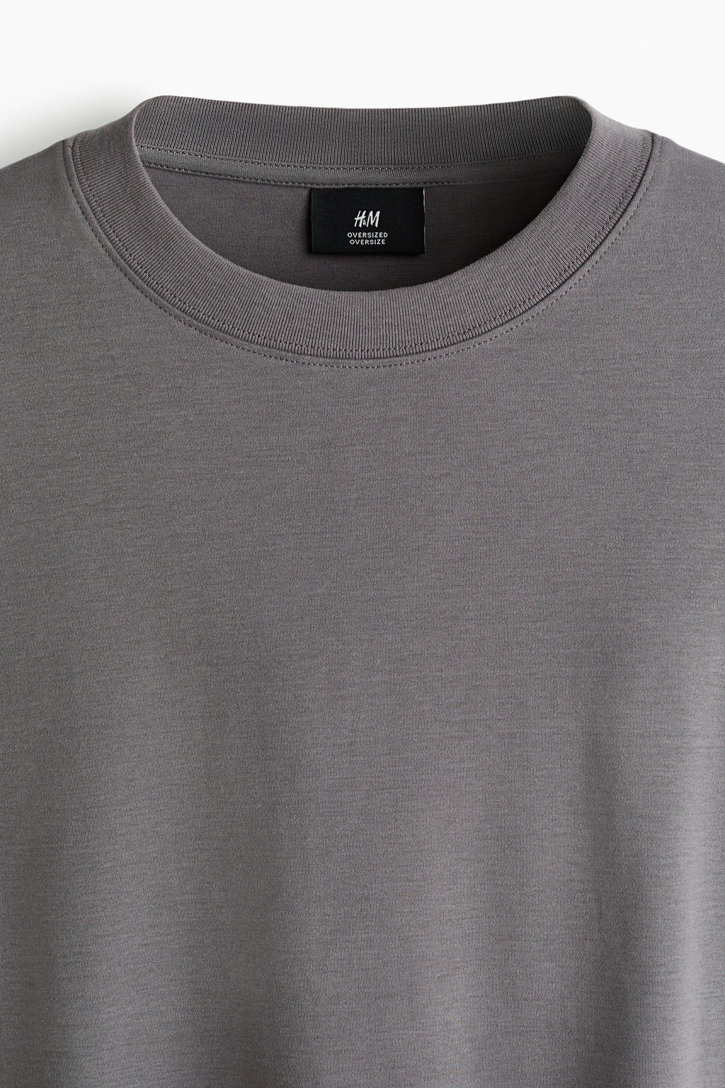 Camiseta interlock Oversized Fit - H&m фото 9