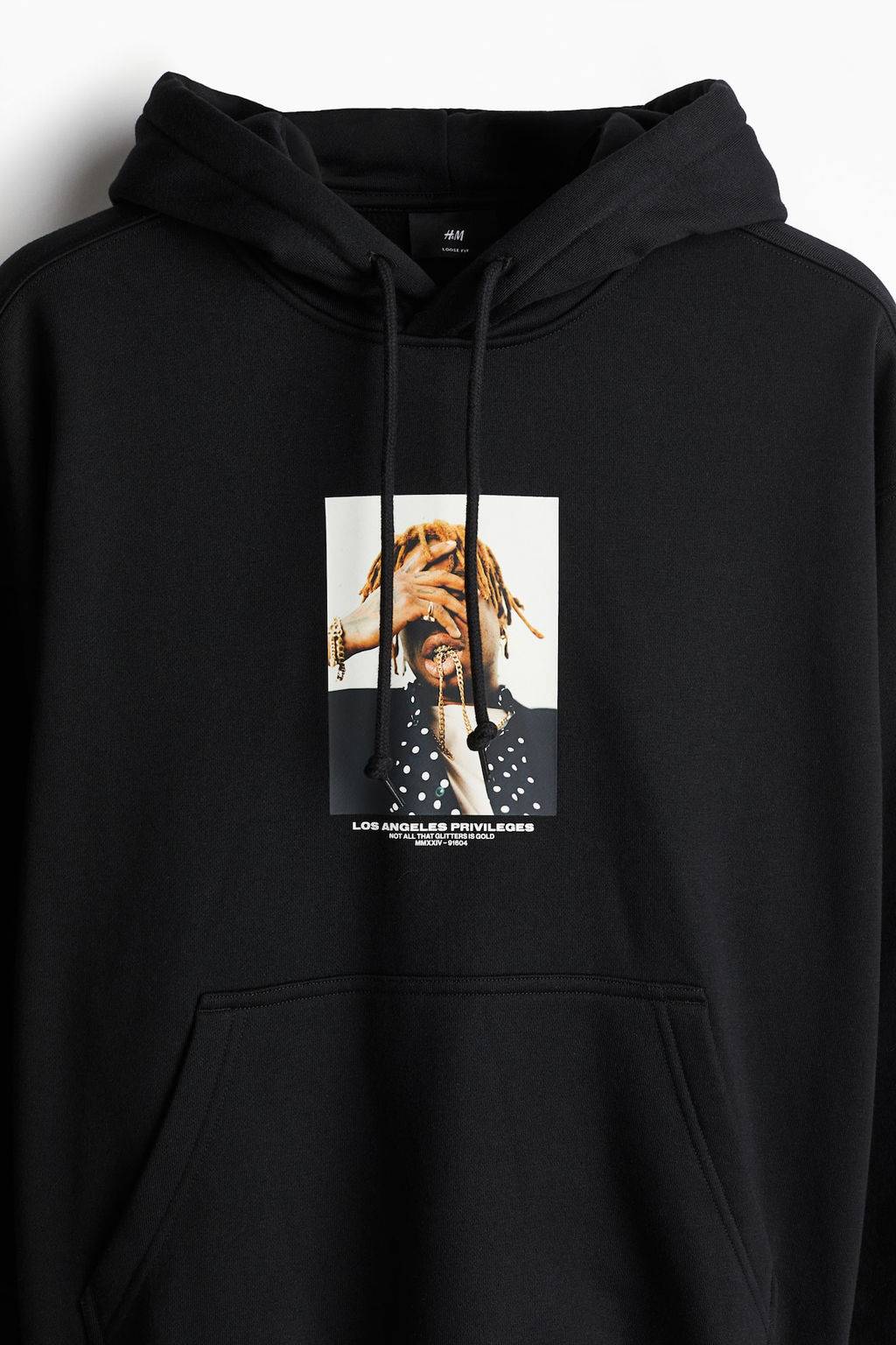 Sudadera con capucha y estampado Loose Fit - H&m фото 7