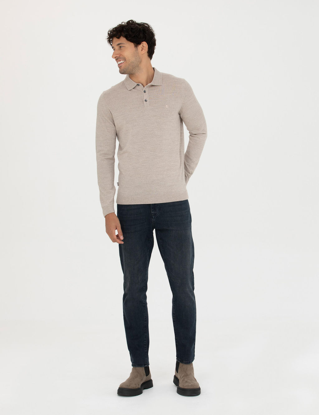 Petrol Slim Fit Jean Pantolon