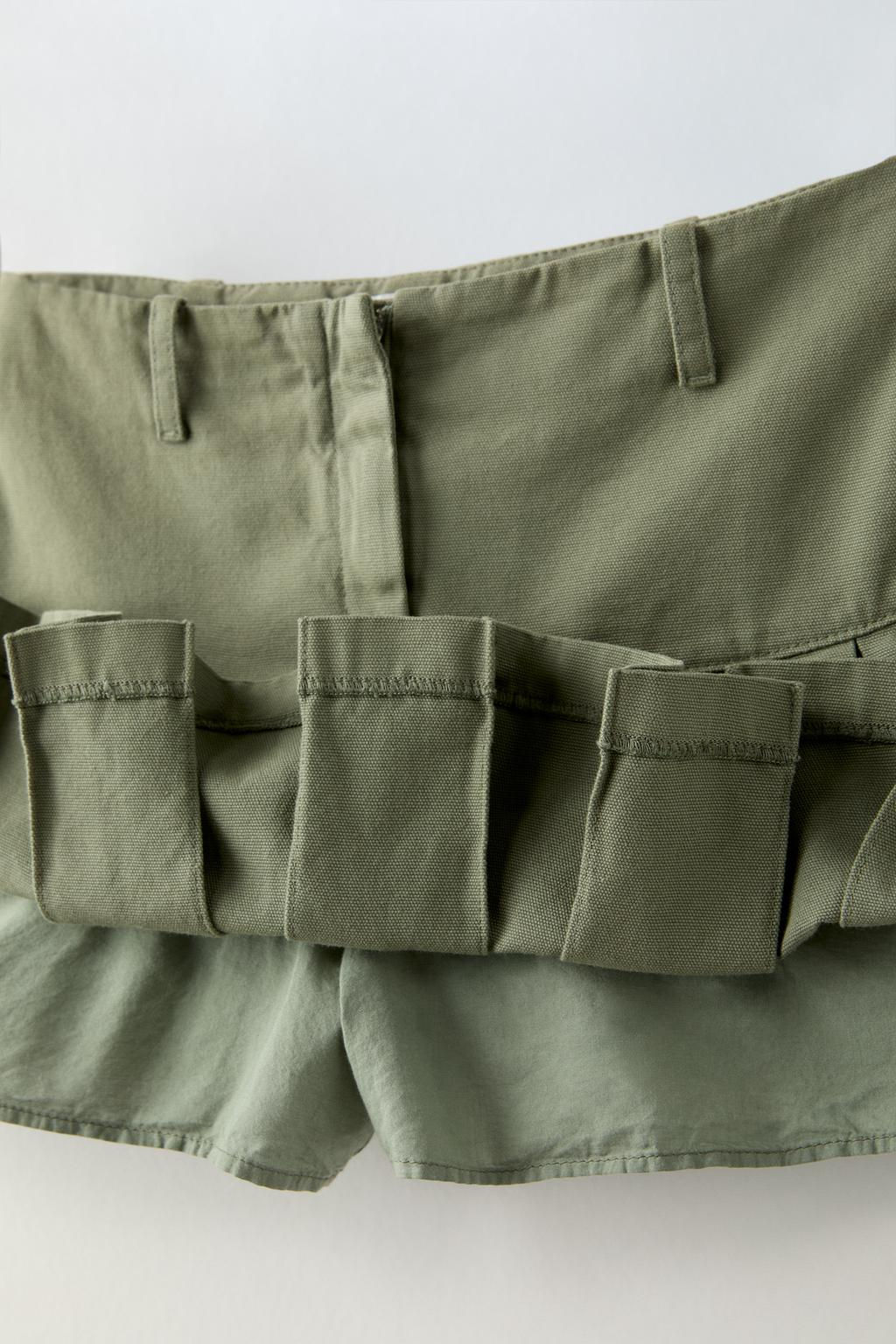 BOX PLEAT SKIRT - Zara фото 4
