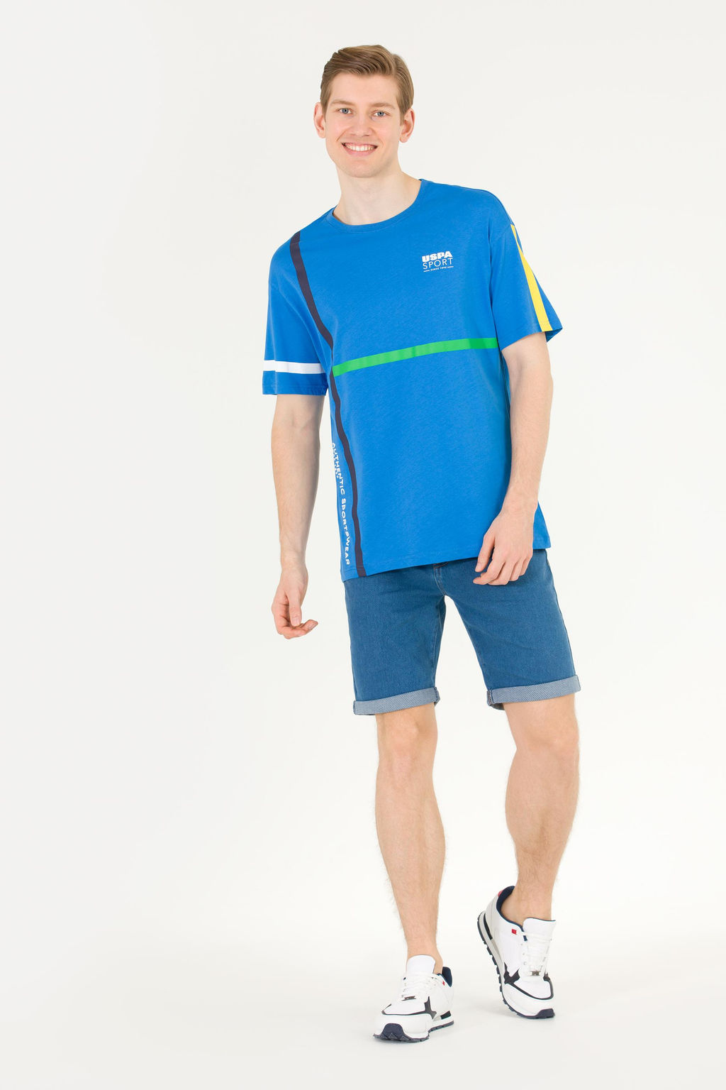 Мужская футболка Saks Comfort с круглым вырезом Неожиданная скидка в корзине - U.s. polo assn фото 10