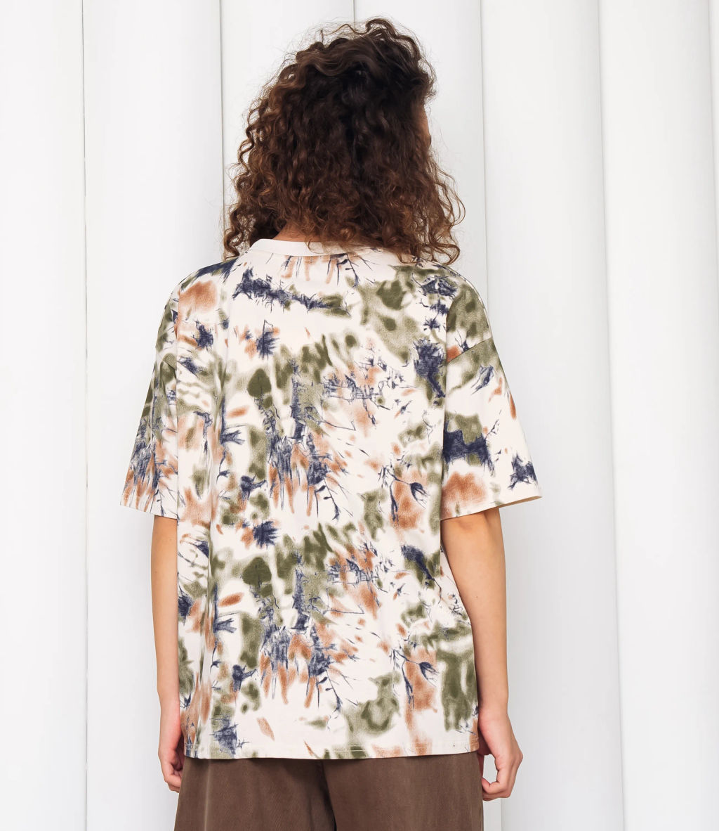 Футболка #КТ1622, бежевый - Dommod фото 3