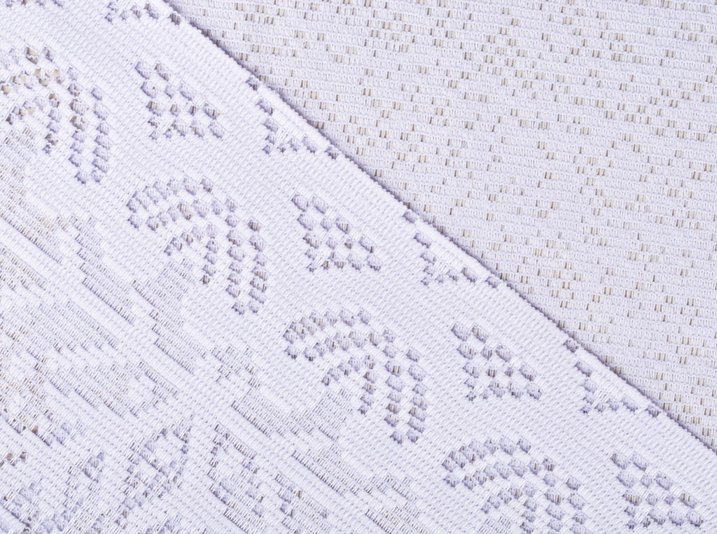 Скатерть декоративная Д194К 2968 лавандовый 2.30 м*1.55 м рис. Д194К