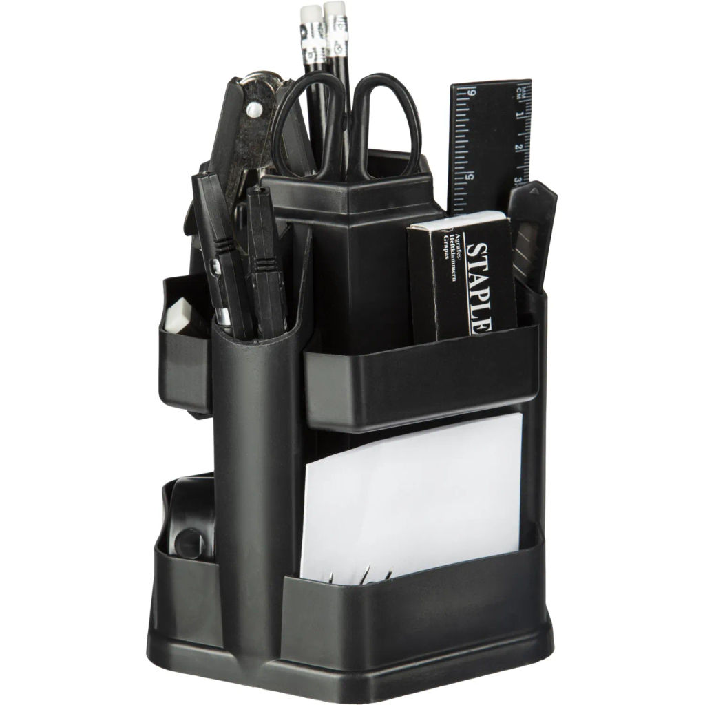 Набор настольный ATTACHE JC805 черный вращающийся -17предметов  фото 2