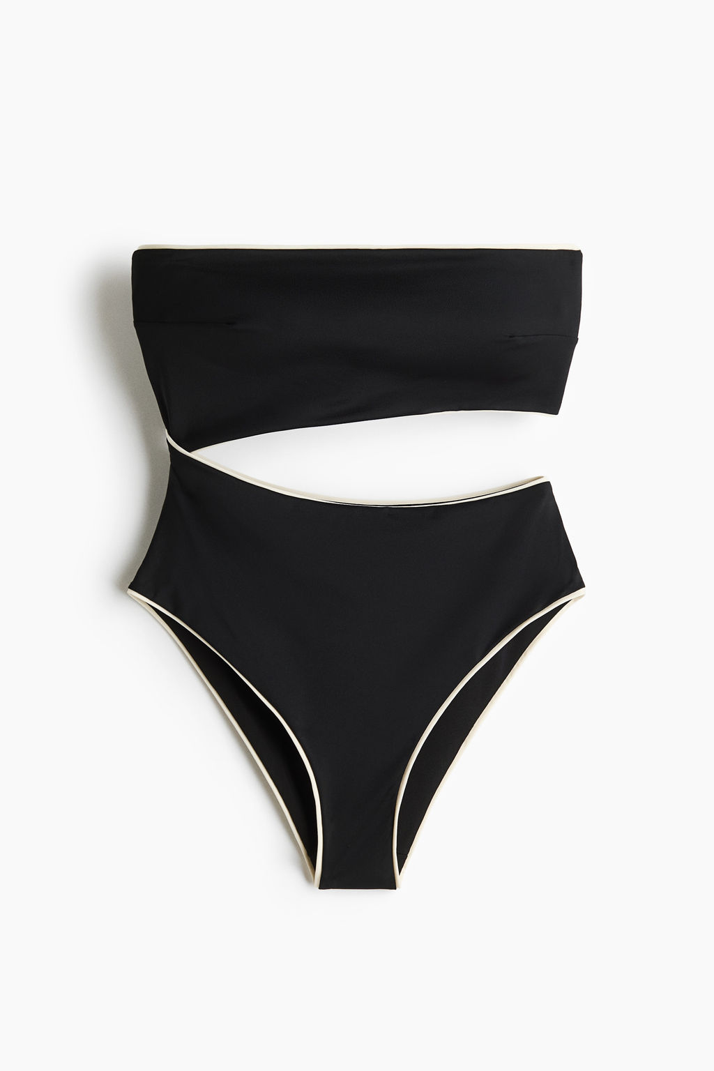 Traje de ba?o bandeau con copa acolchada High Leg