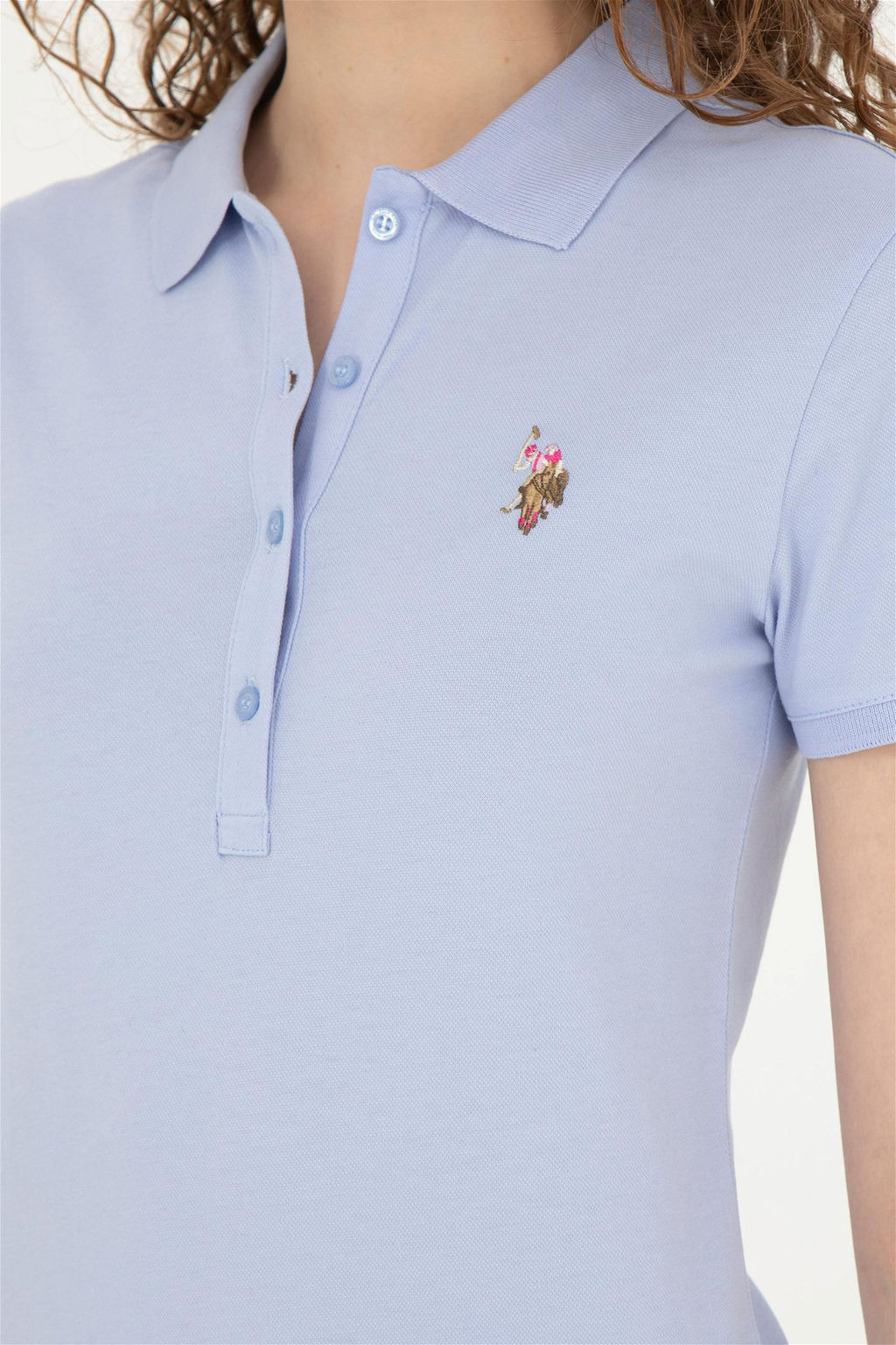 Kad_n Mavi Polo Yaka Ti__rt - U.s. polo assn фото 7