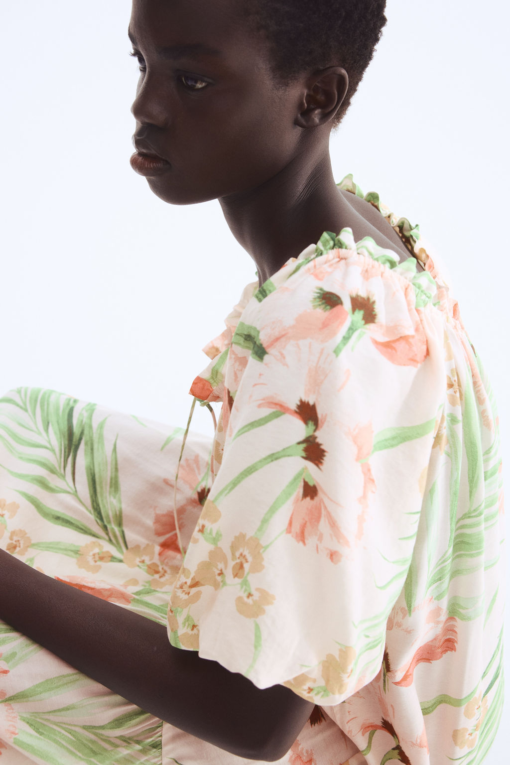 Vestido con cord?n de ajuste - H&m фото 9