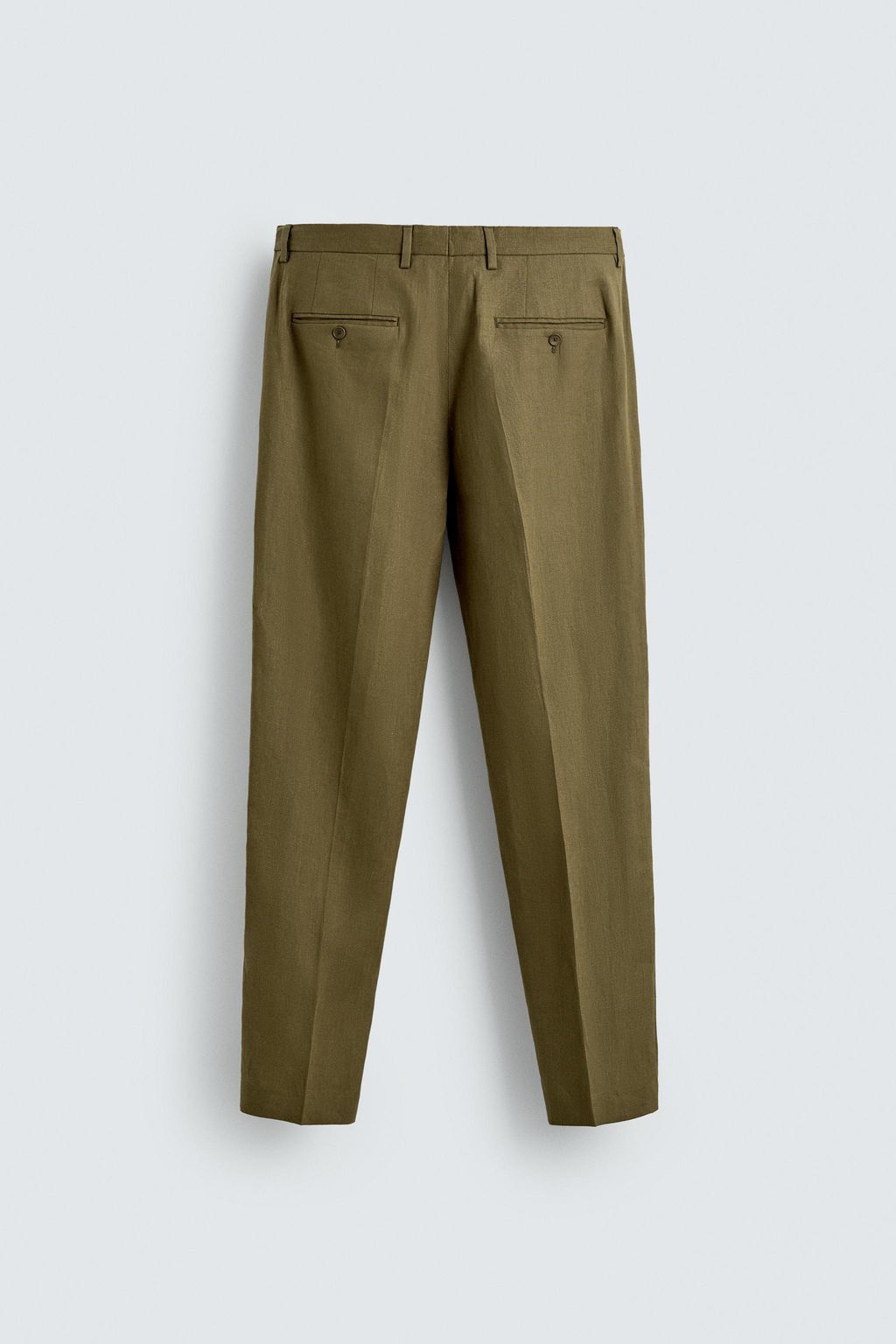 PANTAL?N TRAJE 100% LINO / Aceite - Zara фото 8