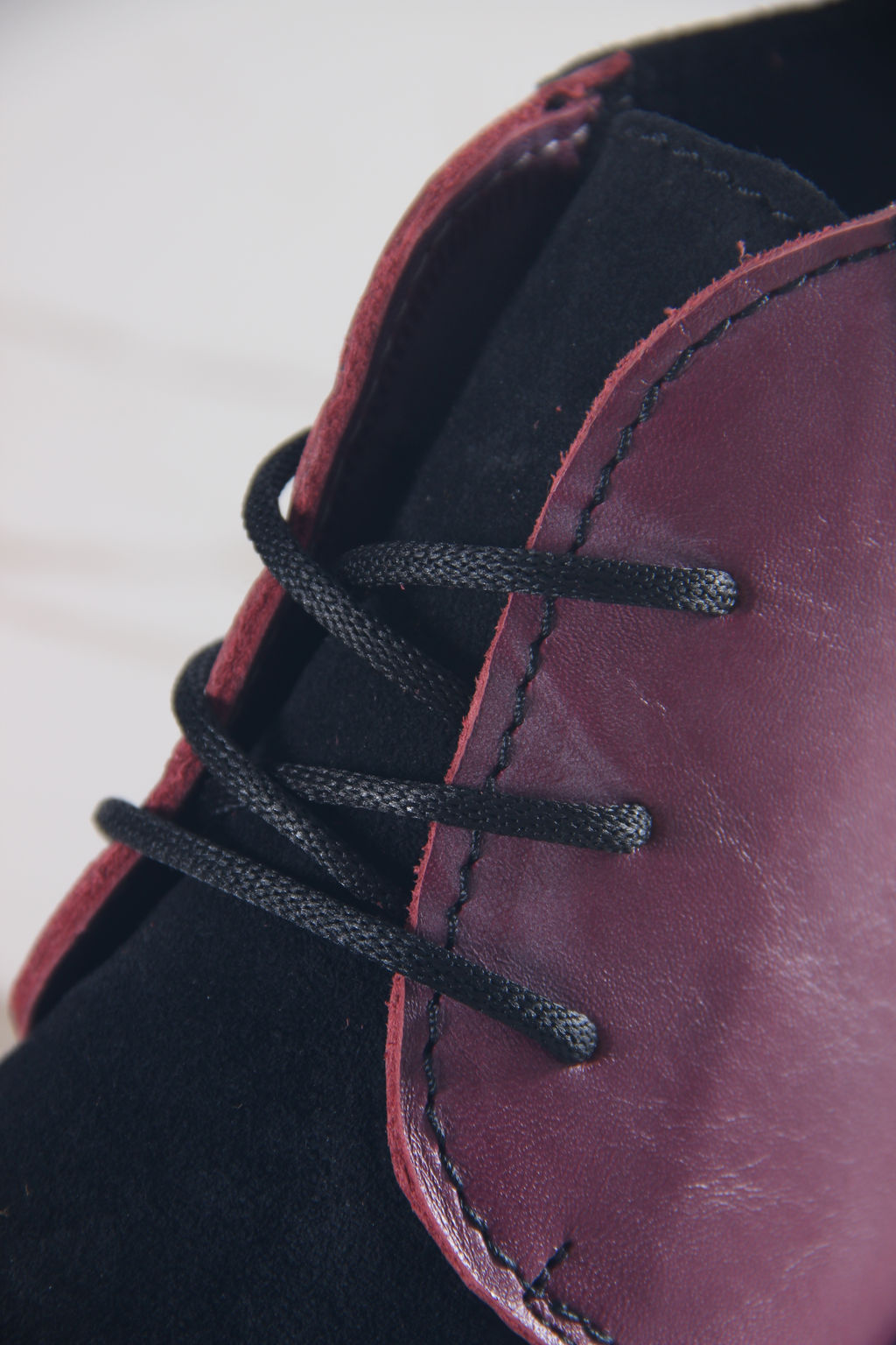 Ботинки EDART 305.927 bl. Вакса бордо+черная замша/байка - Ed'art фото 5