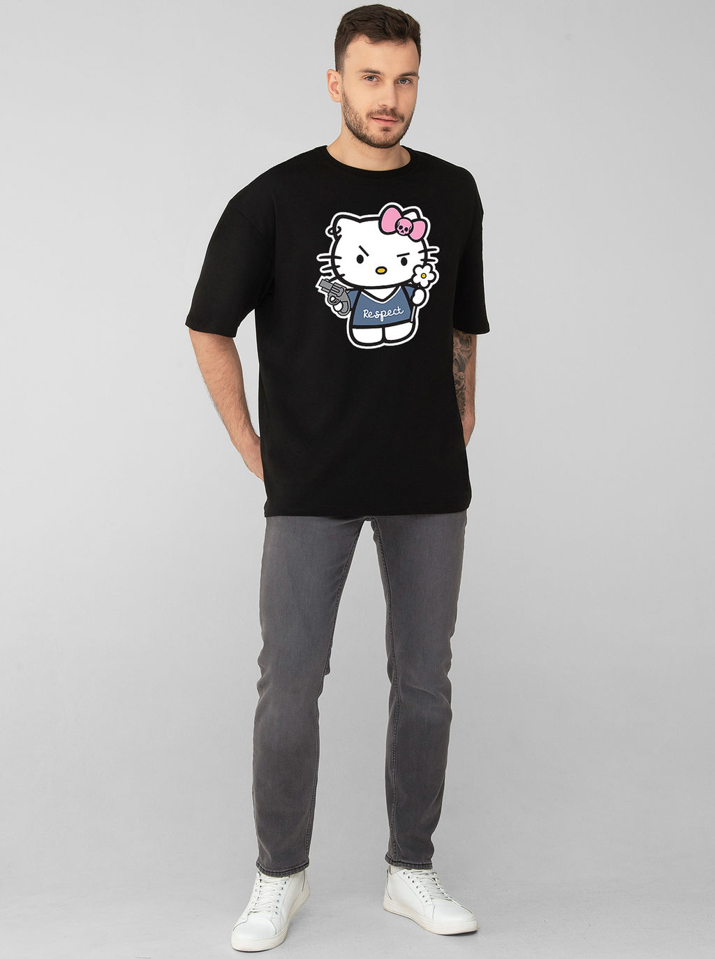 Мужская футболка оверсайз Lets Play - Good фото 3