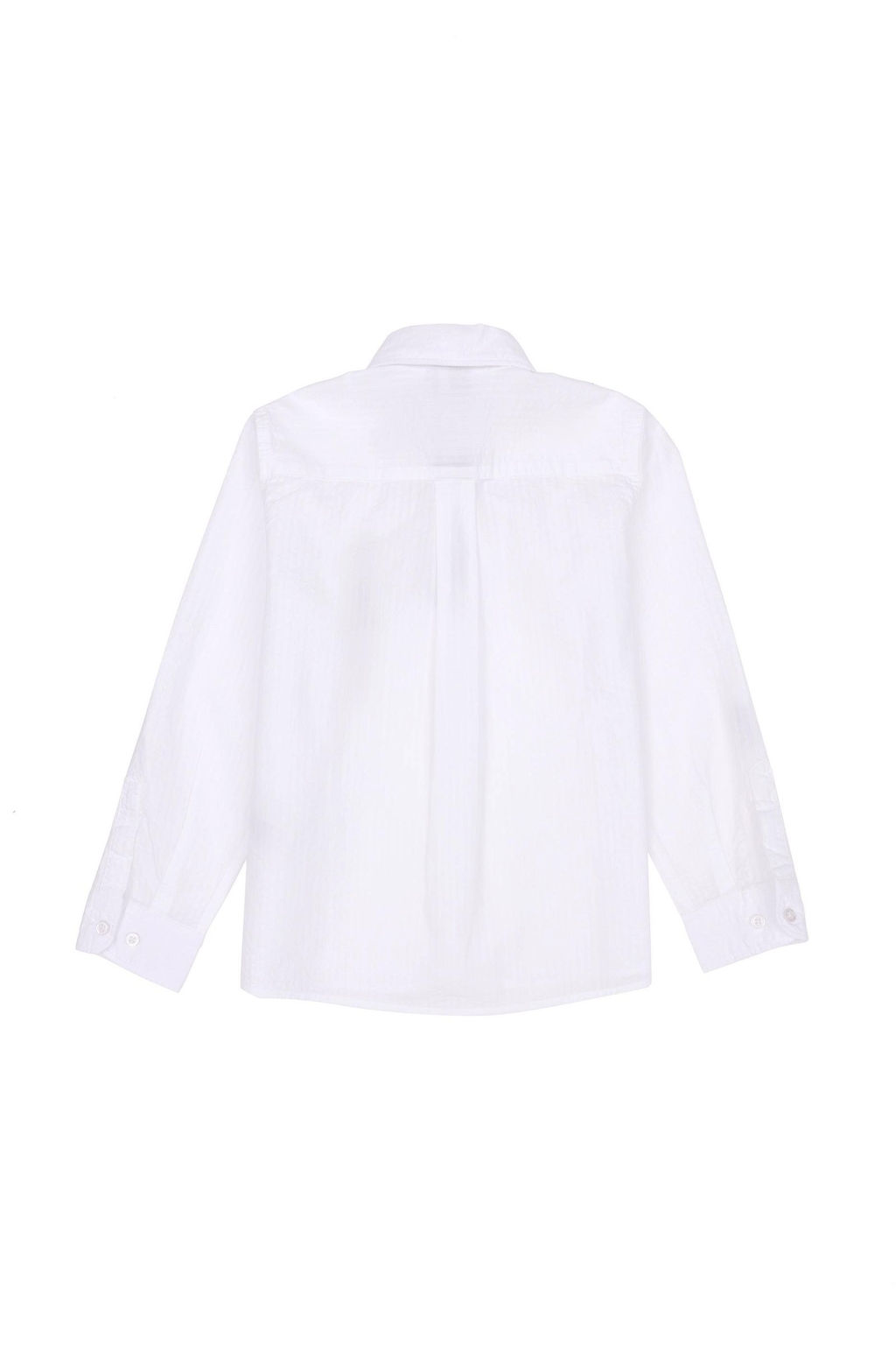 Белая рубашка с длинным рукавом для мальчика Неожиданная скидка в корзине - U.s. polo assn фото 3