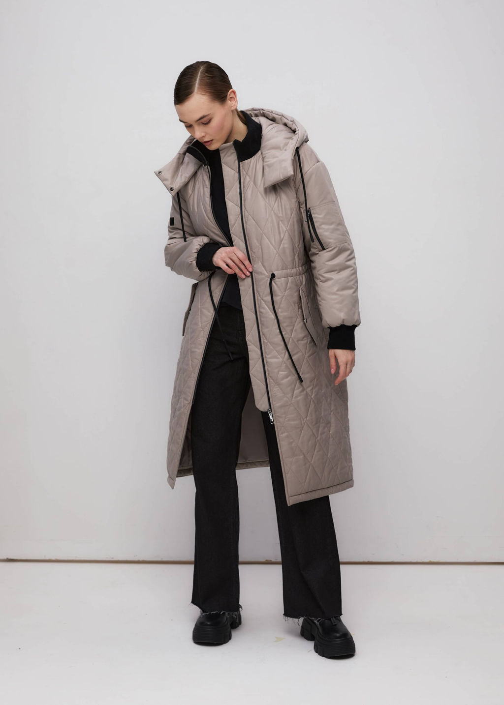 Парка женская арт. 316W - Ultramarine фото 3