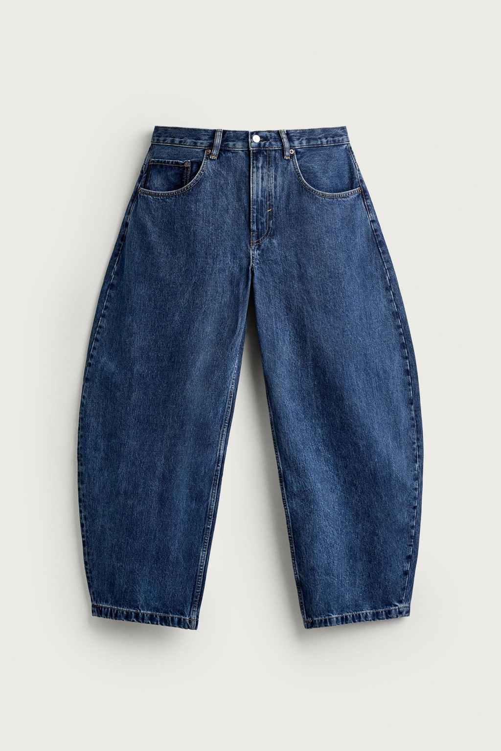 JEANS BALLOON FIT / Azul - Zara фото 6