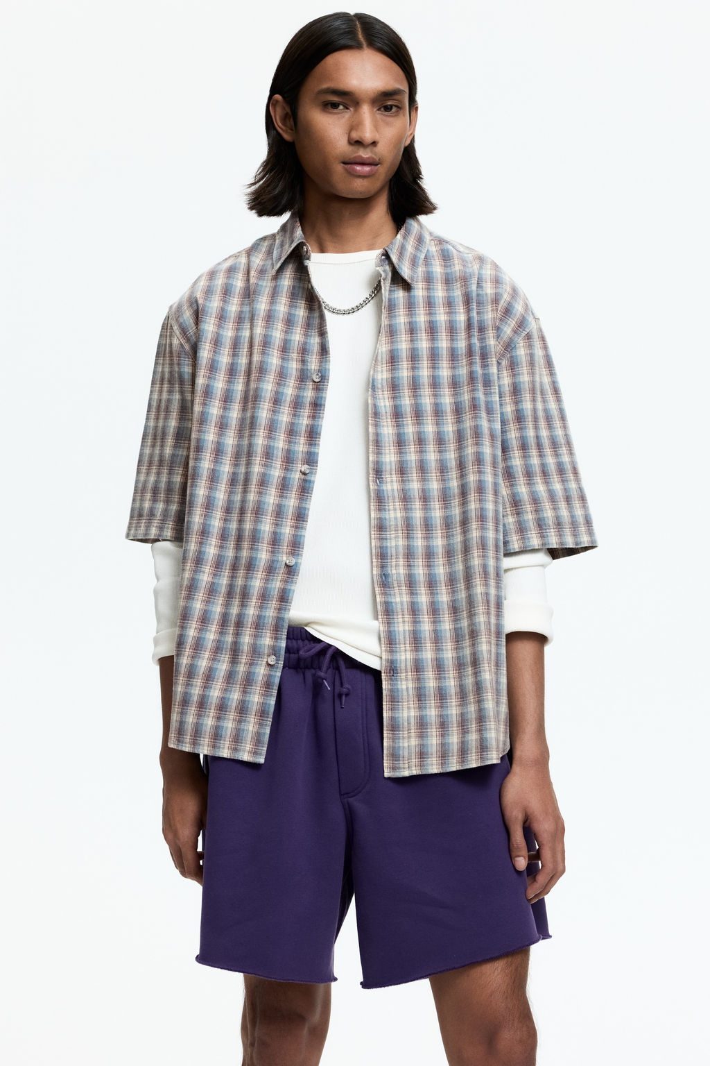Camisa de manga corta Regular Fit - H&m фото 6