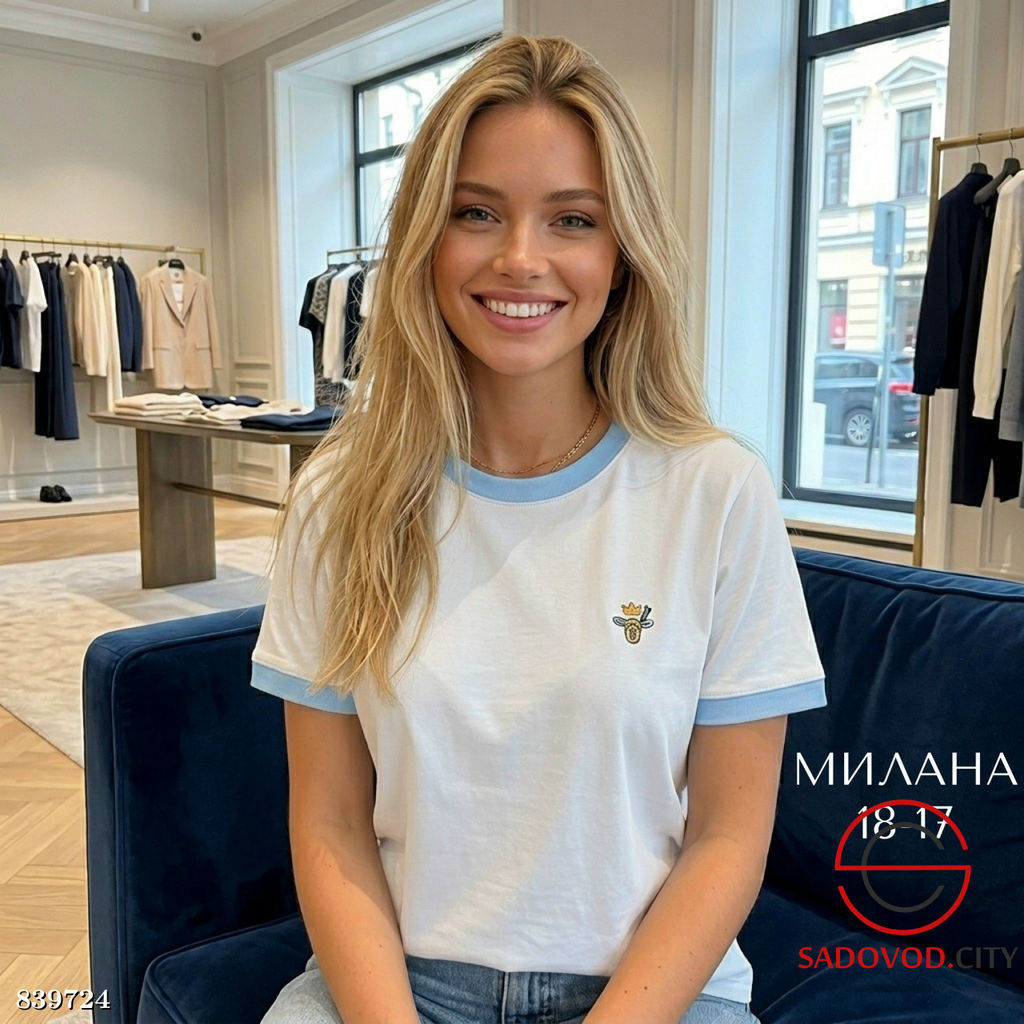 Футболка женская из хлопка - Bruno фото 4