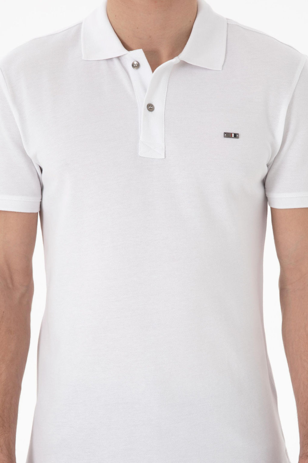 Erkek Slim Fit Polo Yaka Beyaz Basic Ti__rt Sepette S_rpriz _ndirim - U.s. polo assn фото 6