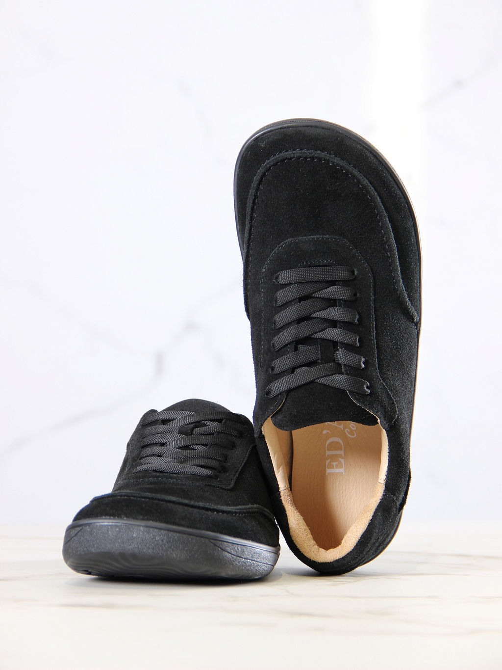 Босоногие кеды 187.natabl.Черный замша