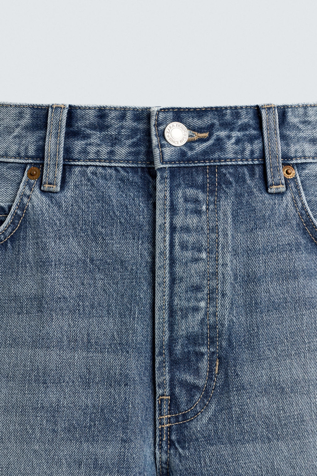 JEANS REGULAR FIT / Azul medio - Zara фото 9