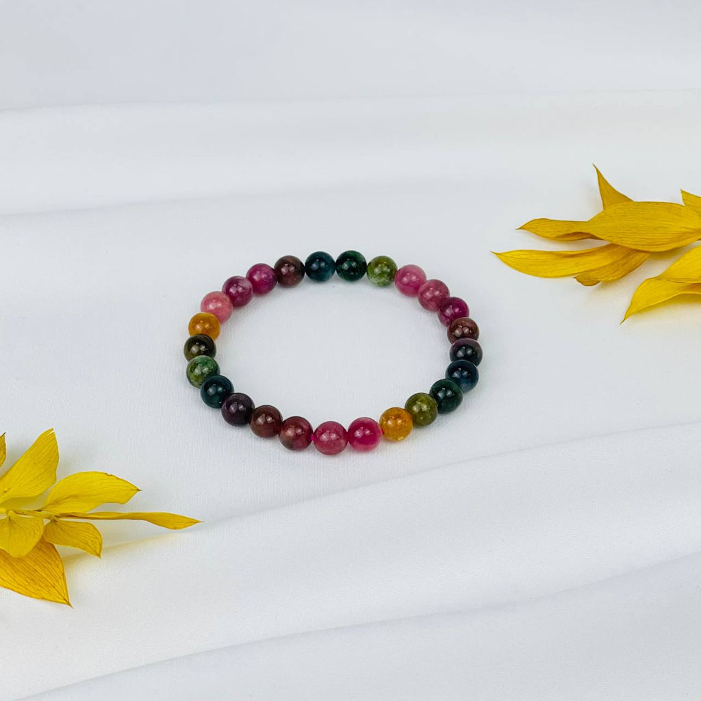 Браслет из Турмалина микс 17 см