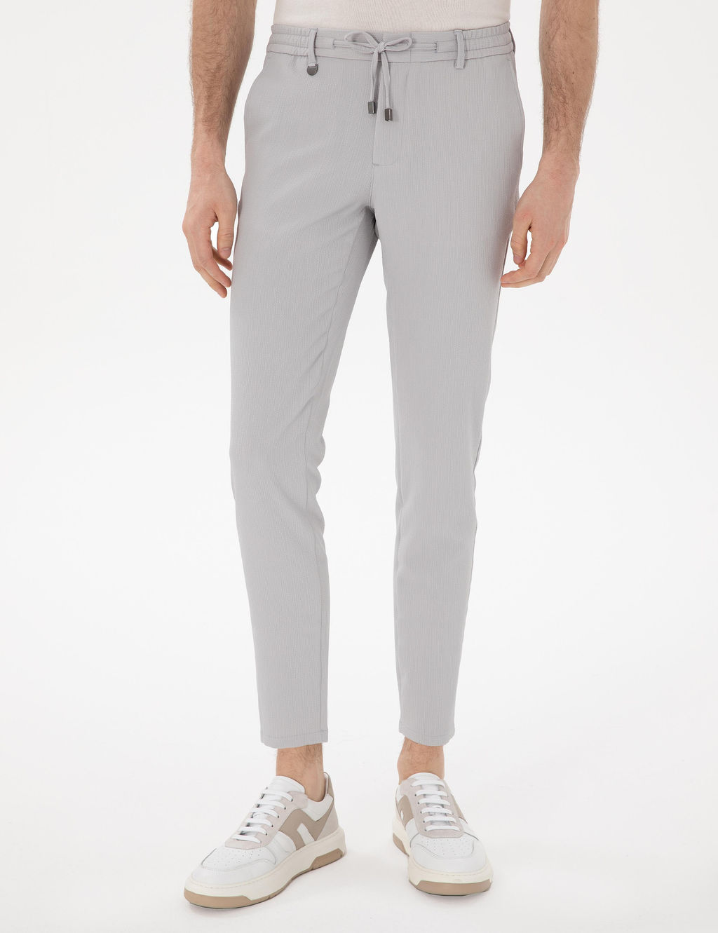 Gri Klasik Jogger Pantolon - Pierre cardin фото 2
