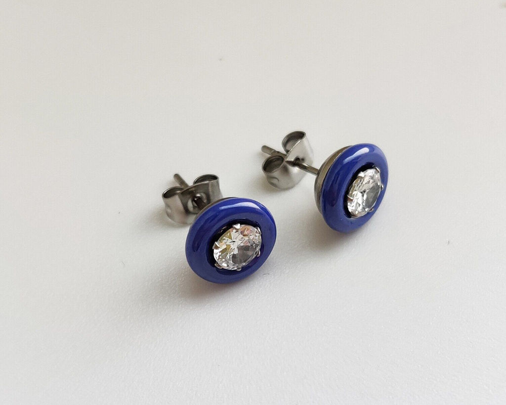 Серьги с керамикой