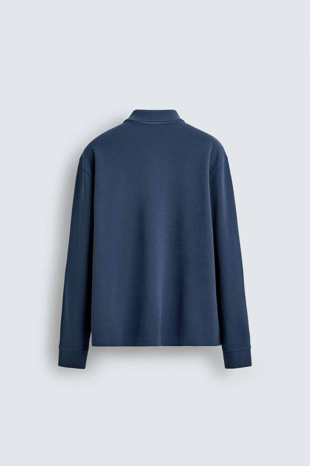 POLO ESTRUCTURA RAYAS / Azul?n - Zara фото 8