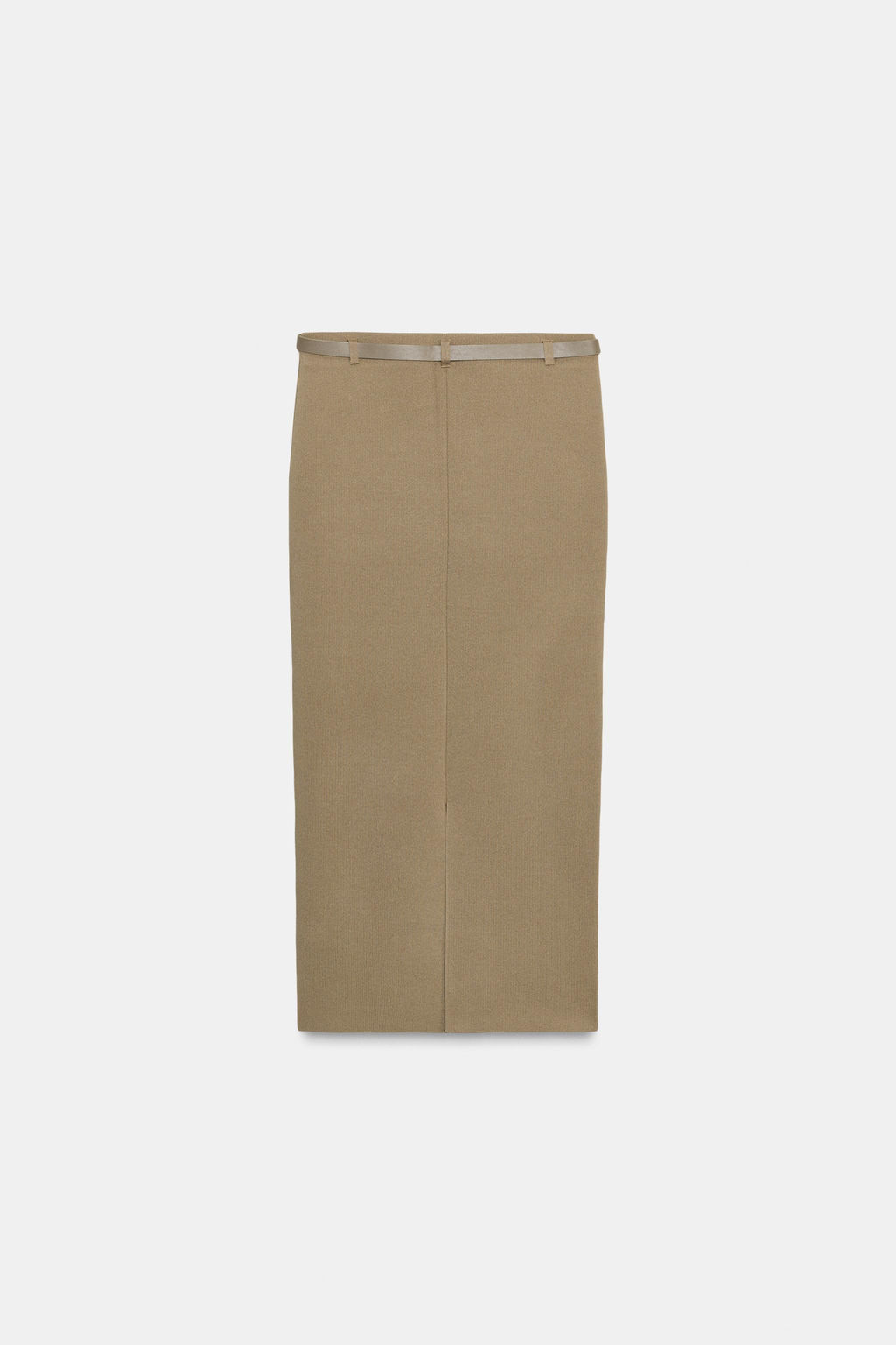 BELTED KNIT SKIRT - Zara фото 7