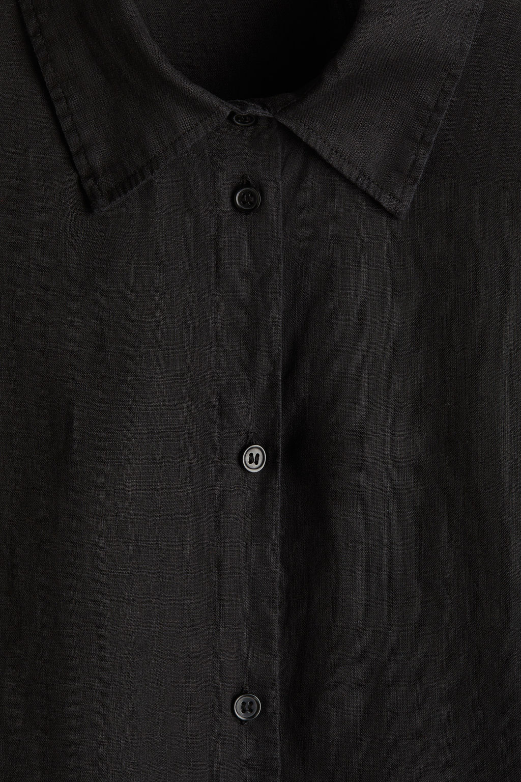 Camisa playera de lino - H&m фото 8
