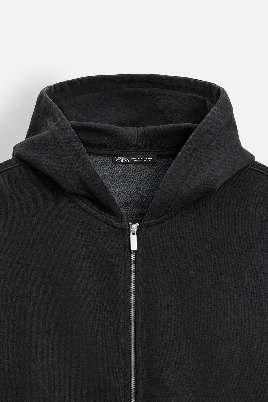 HEAVYWEIGHT ZIP-UP HOODIE - Zara фото 8