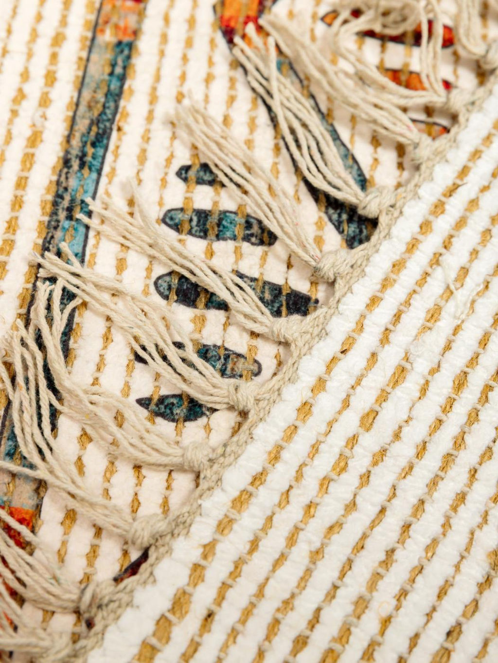 Коврик самотканный х/б 60*90см №706/2 - Ганг фото 4