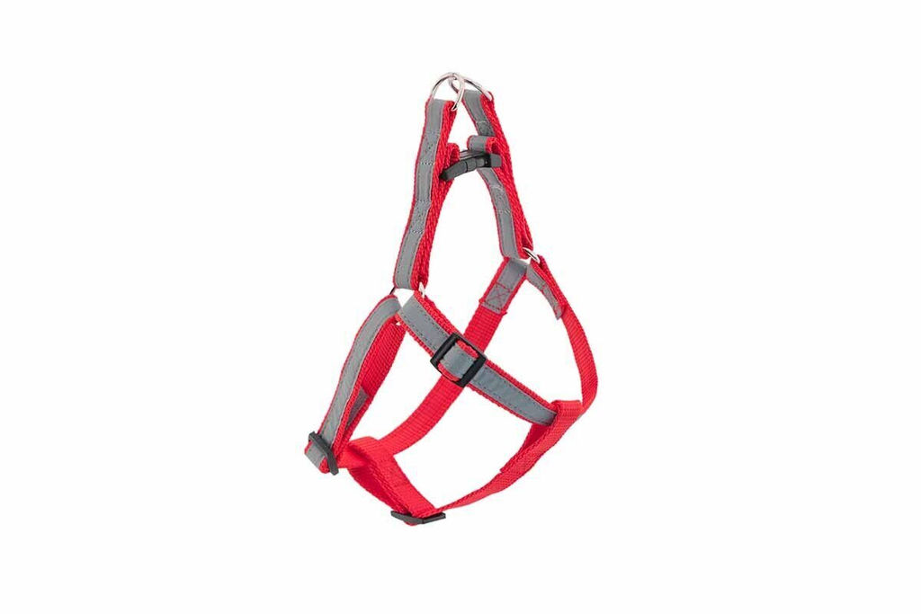 Шлейка Редпл. светоотражающая "Ecco-Sport Reflex" 20мм, обхват шей 40-50см, обхват груди 45-60см 031122красн