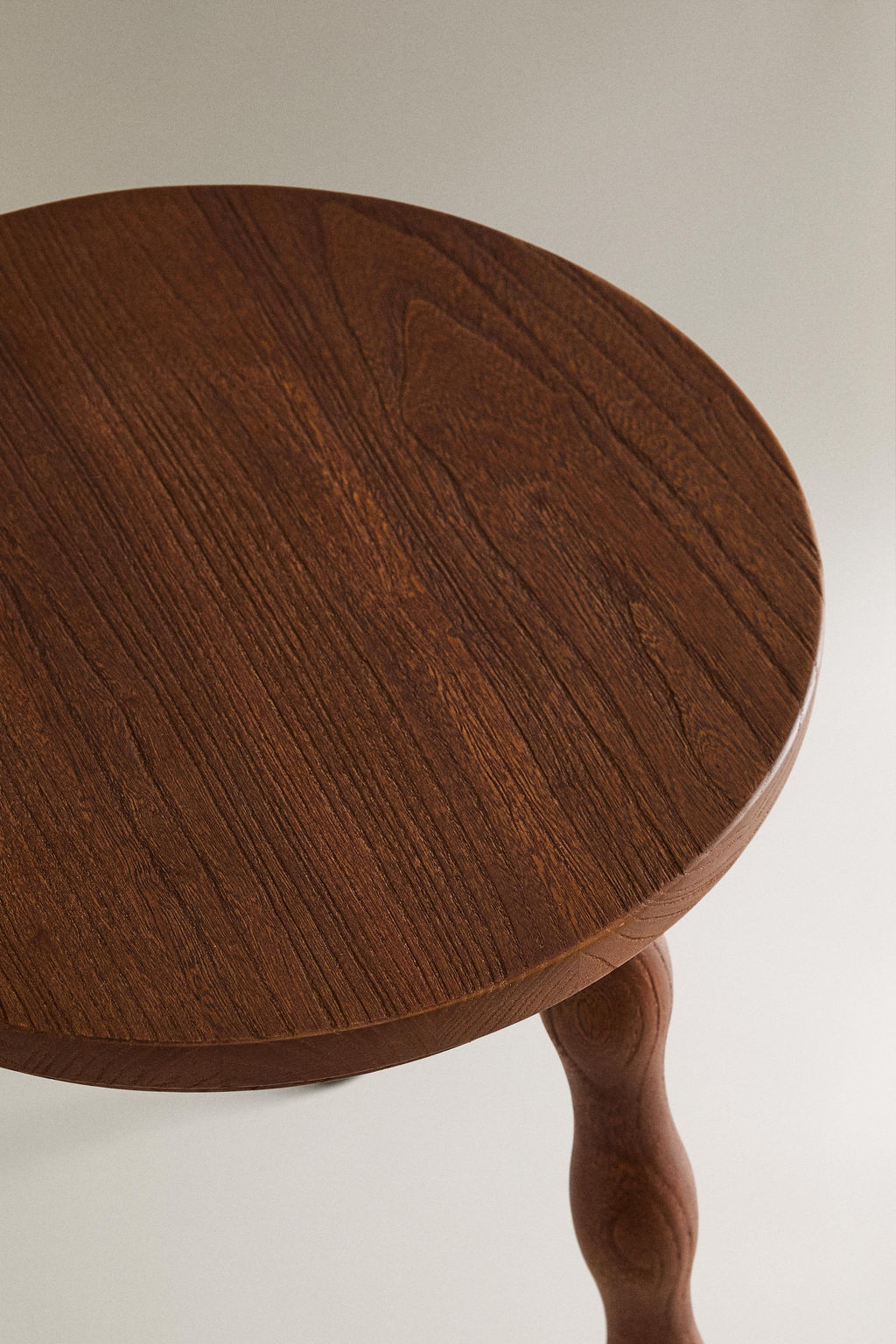 ELM WOOD STOOL - Zara фото 3