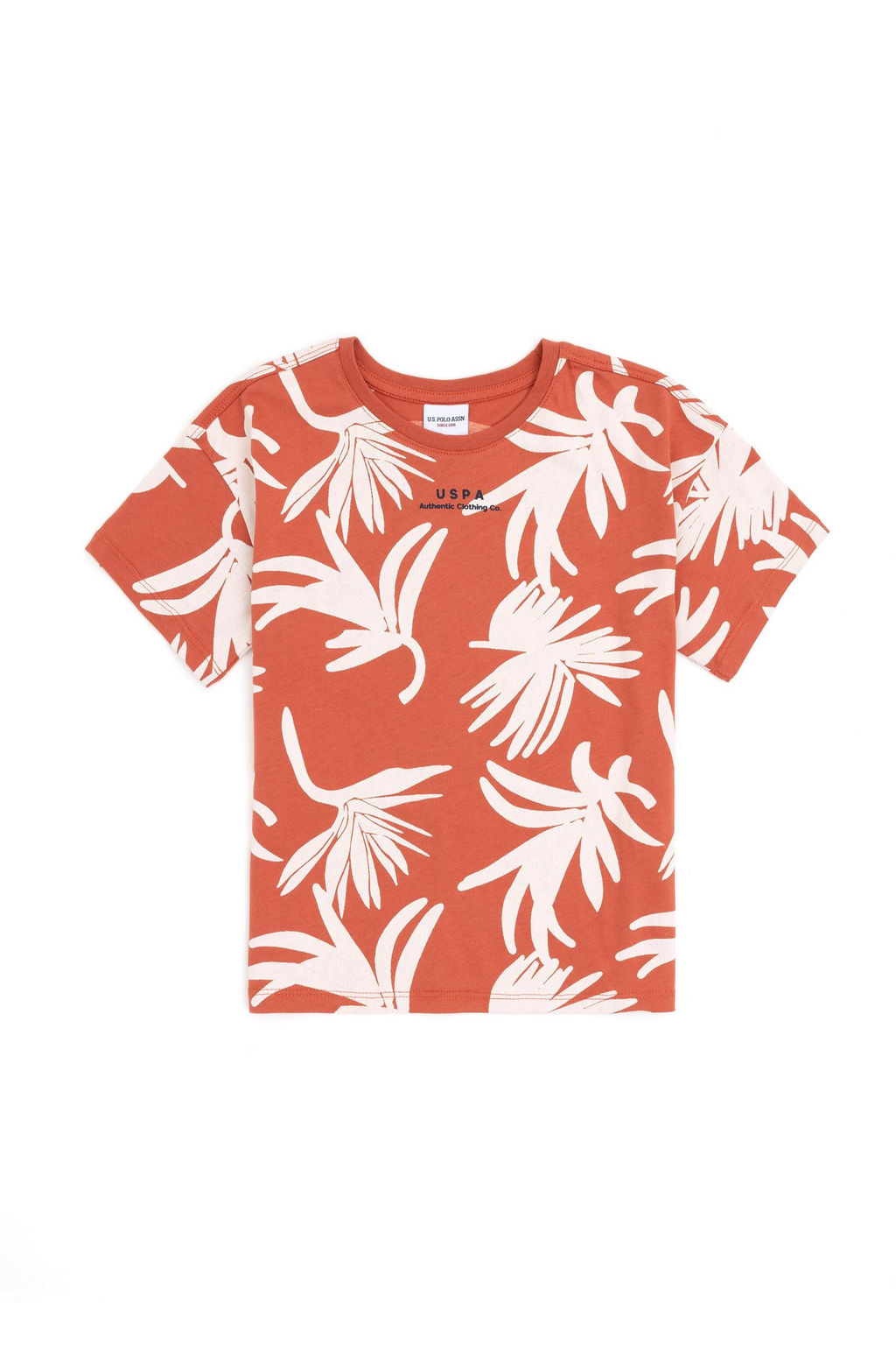 U. S. Polo Assn / Футболка для мальчиков Пудра