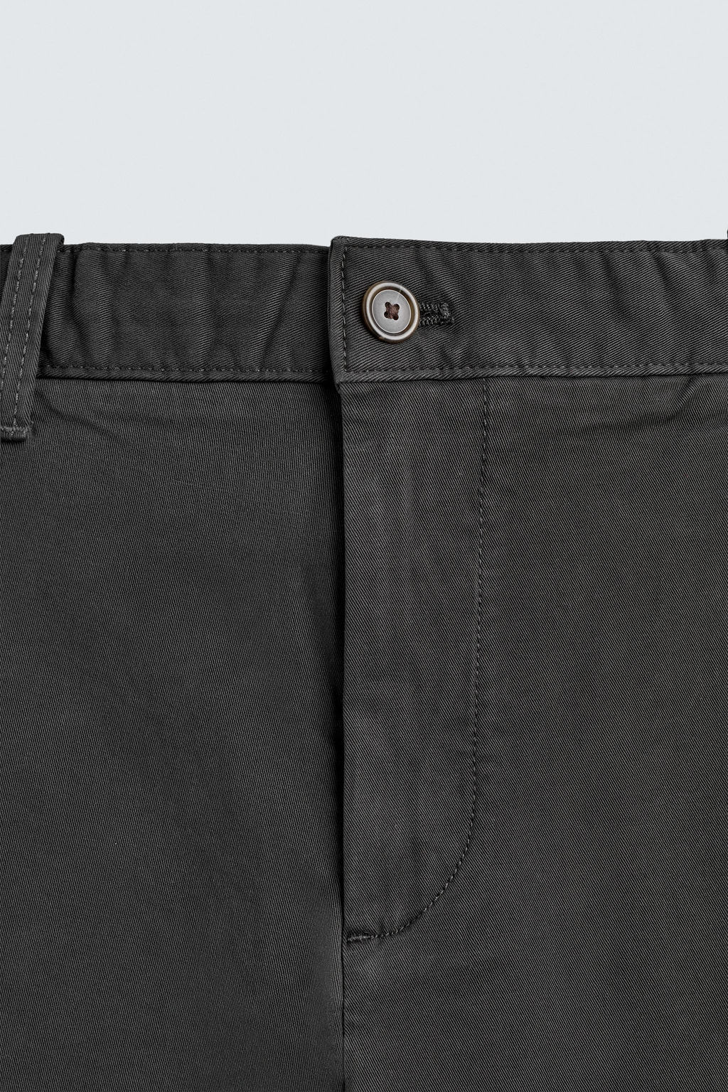 BERMUDA CHINO REGULAR FIT / Gris azul - Zara фото 9