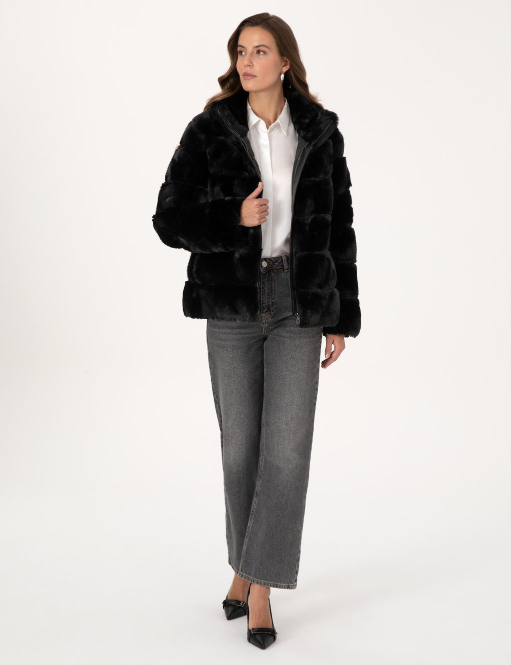 Siyah Comfort Fit Mont - Pierre cardin фото 4