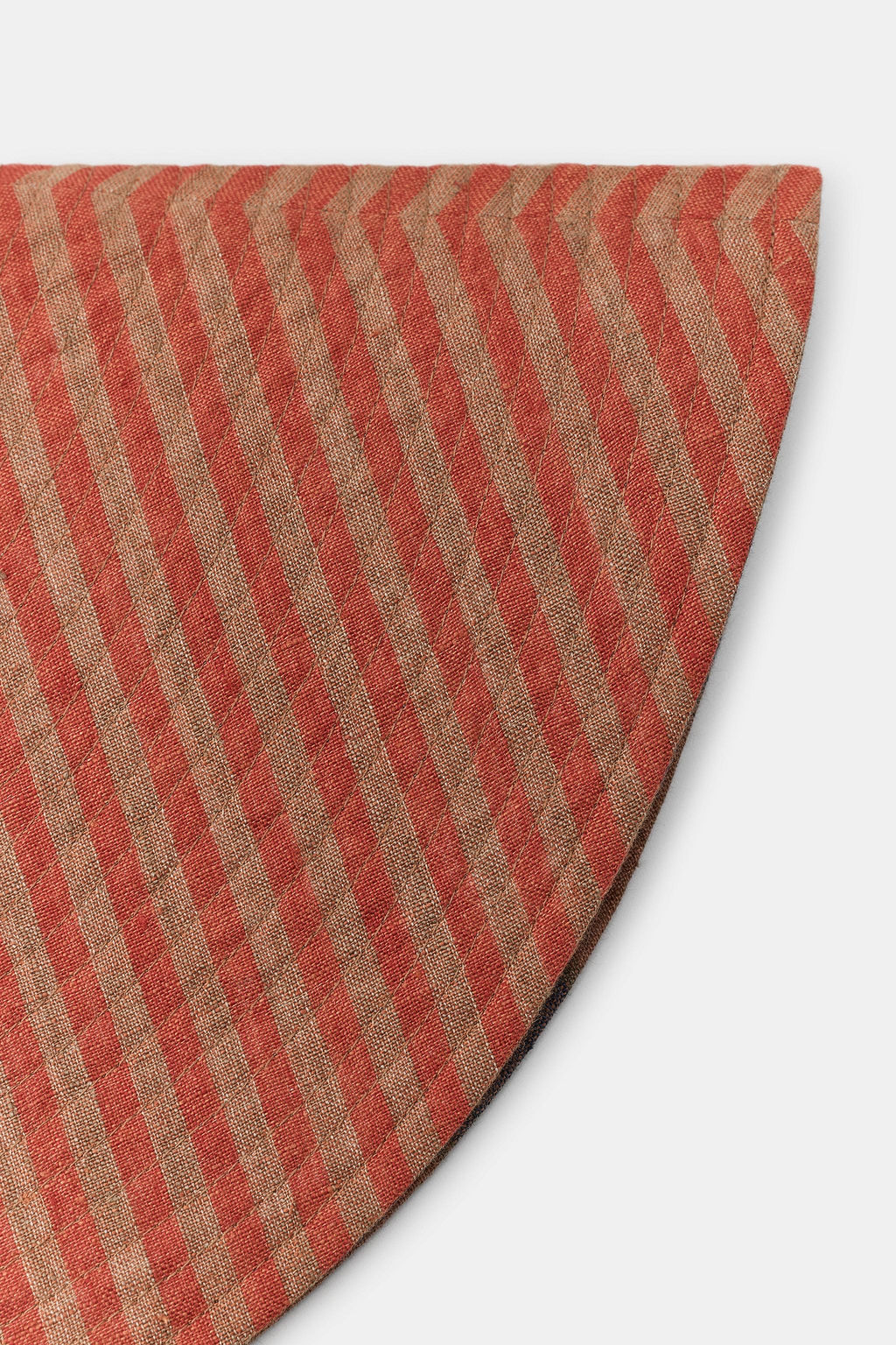 GORRO LINO RAYAS REVERSIBLE / Rojo