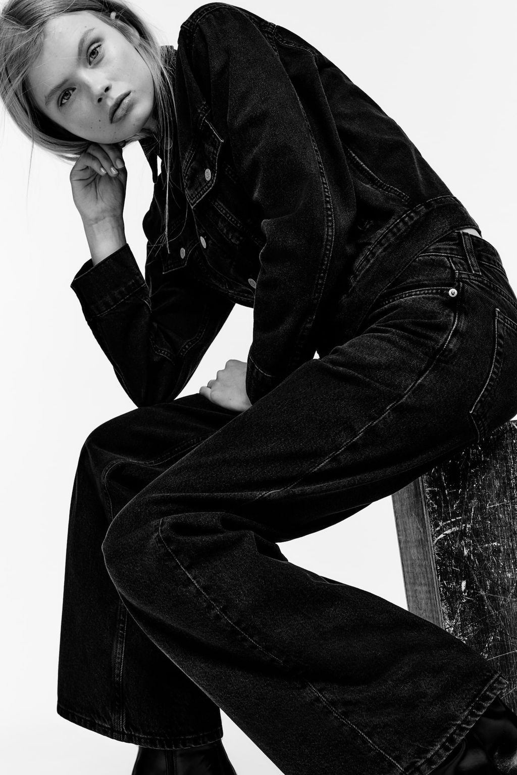 Vaquero amplio - H&m фото 3